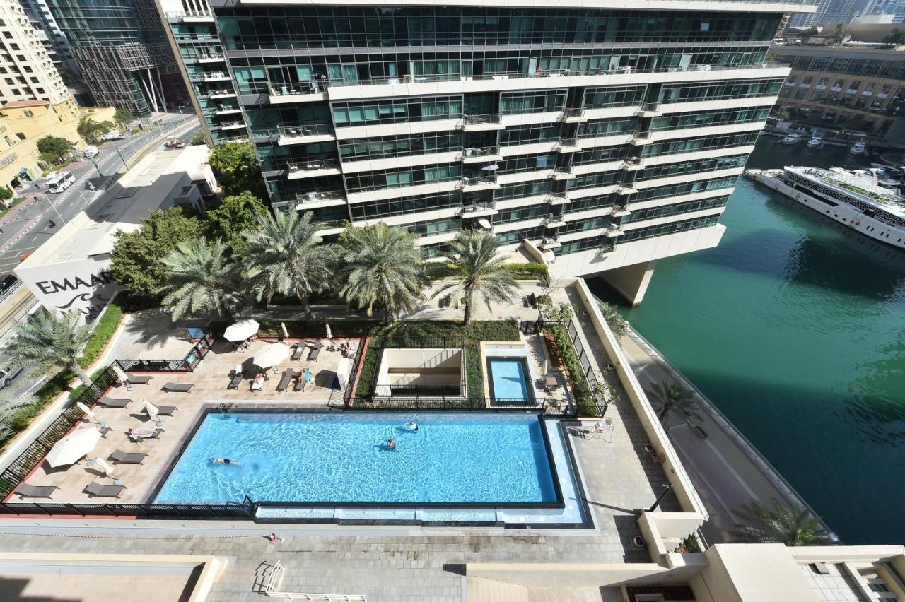 شقة Luxury Escapes - 2-br Marina View Retreat At Marina Quays